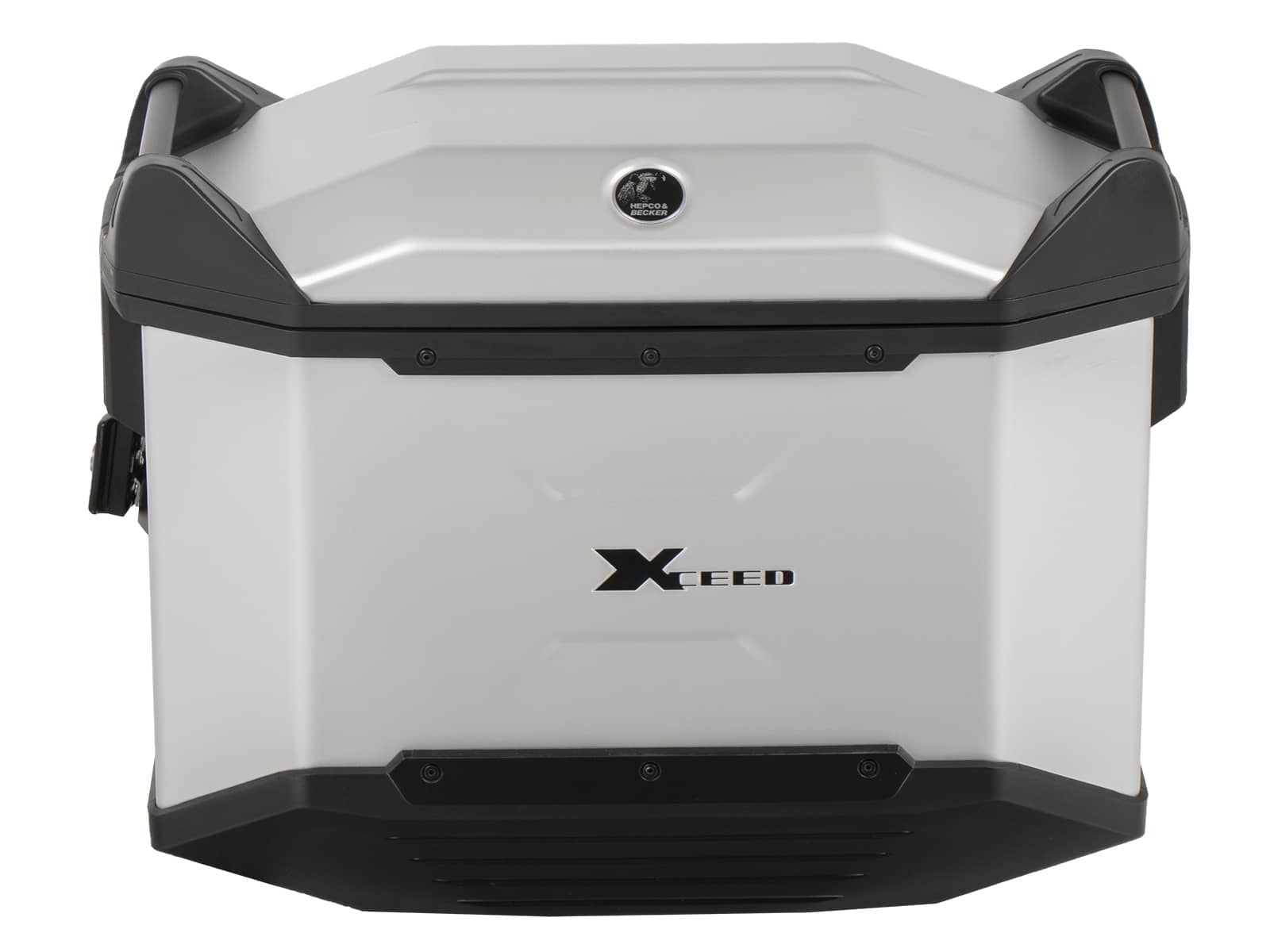 Xceed Seitenkoffer 38 Ltr. silber Hepco & Becker