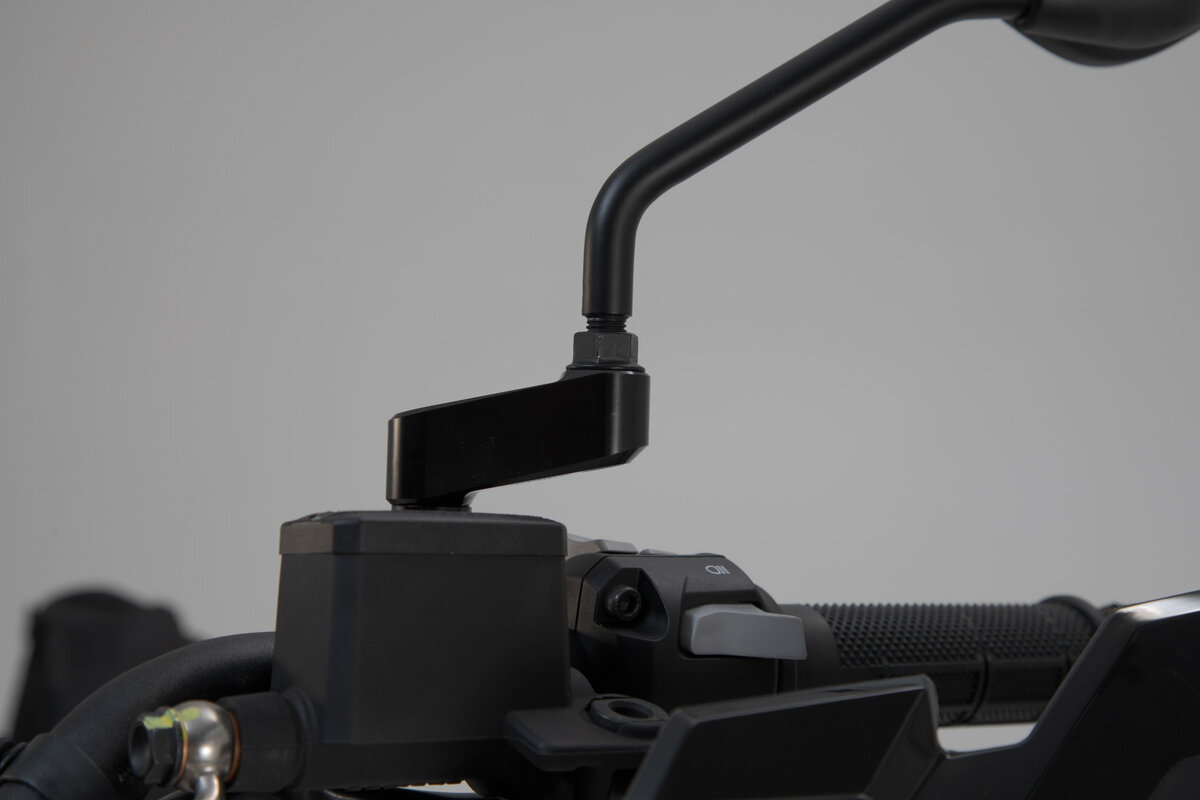 SW-Motech Spiegelverlängerung schwarz für Royal Enfield Himalayan 410