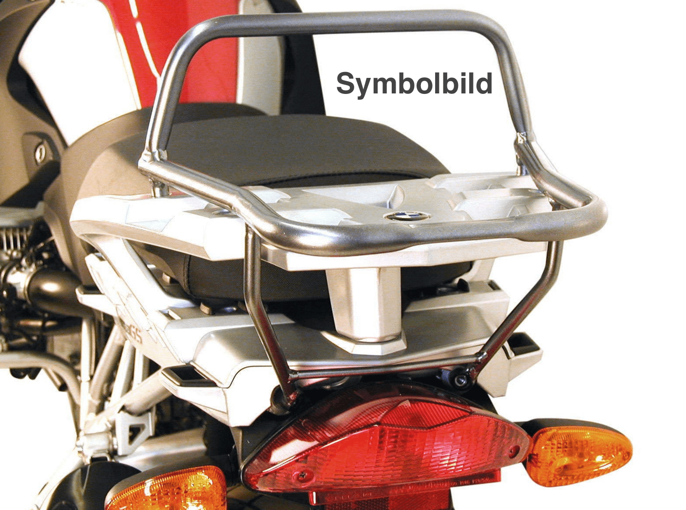 Rohrgepäckbrücke Topcase-Träger schwarz für BMW R 1200 GS (04-07) Hepco & Becker