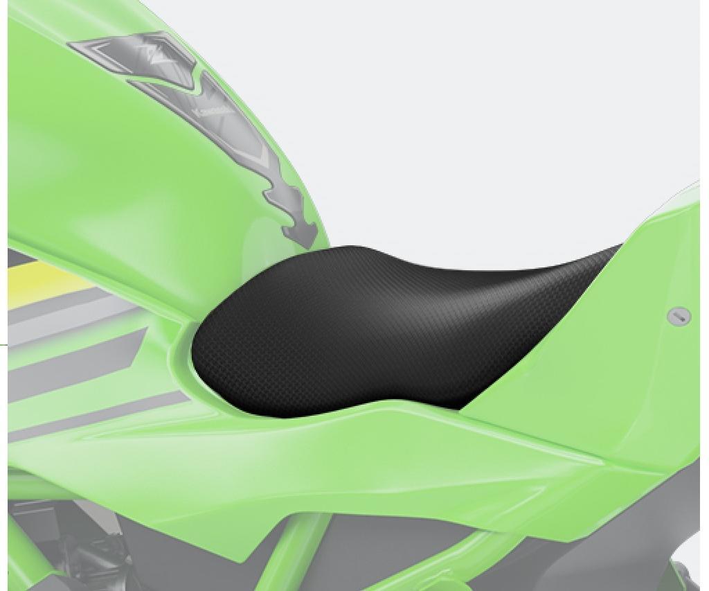 Hohe Sitzbank für Kawasaki Ninja 125 (19-) Original