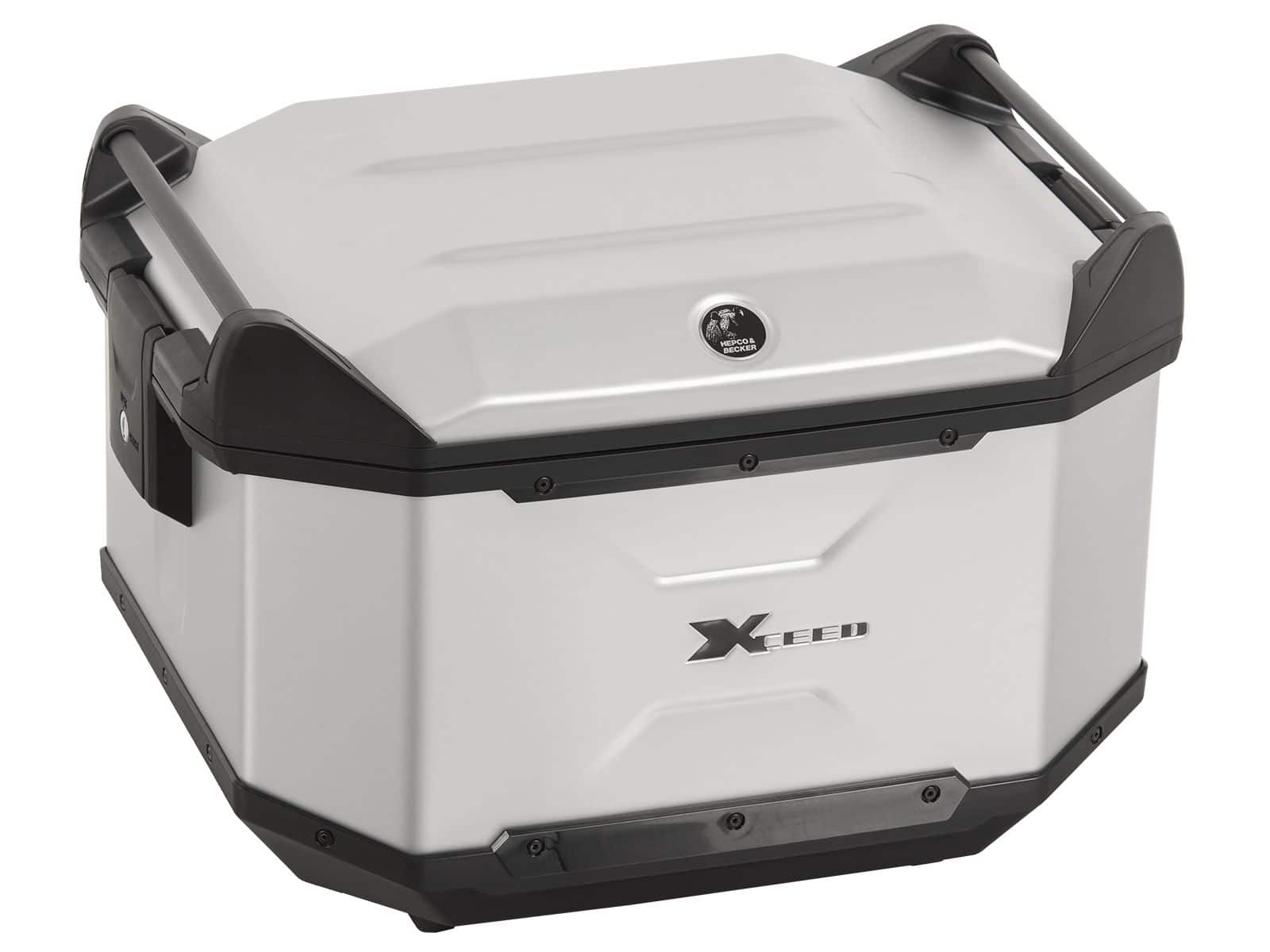 Xceed Aluminium Topcase 45 Liter silber Hepco & Becker