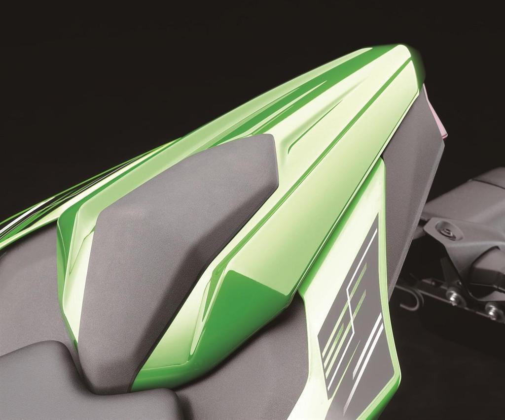 Soziussitzabdeckung "Metallic Matte Graphene Steel Gray" (68P) für Kawasaki Ninja /Z 125