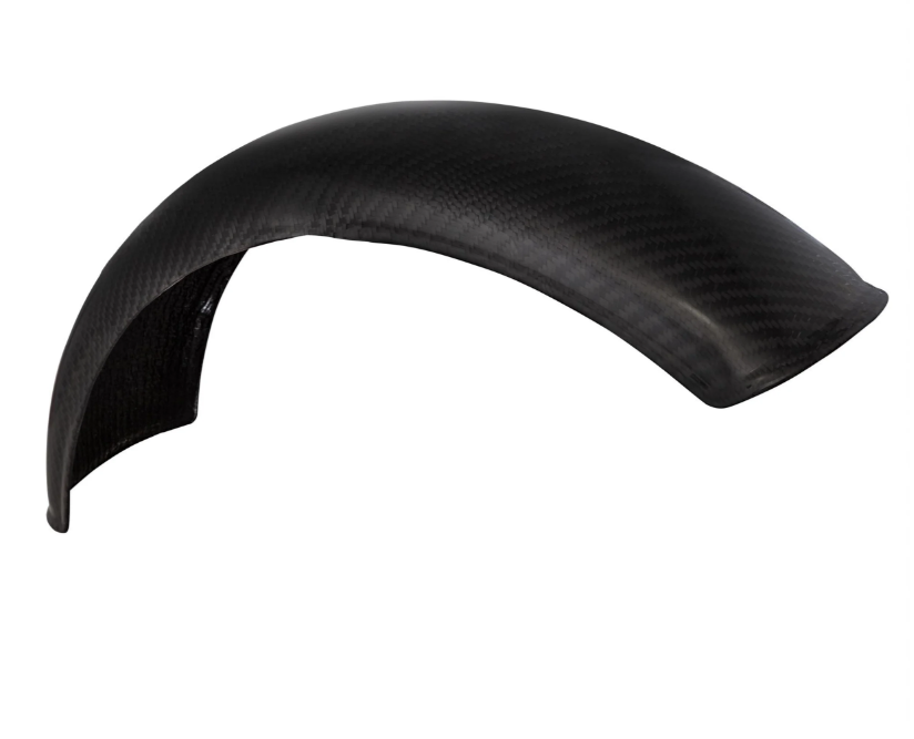 Kotflügel Garelli EVO II ohne Halter, universell für Vespa PX 80-200ccm, Carbon klar