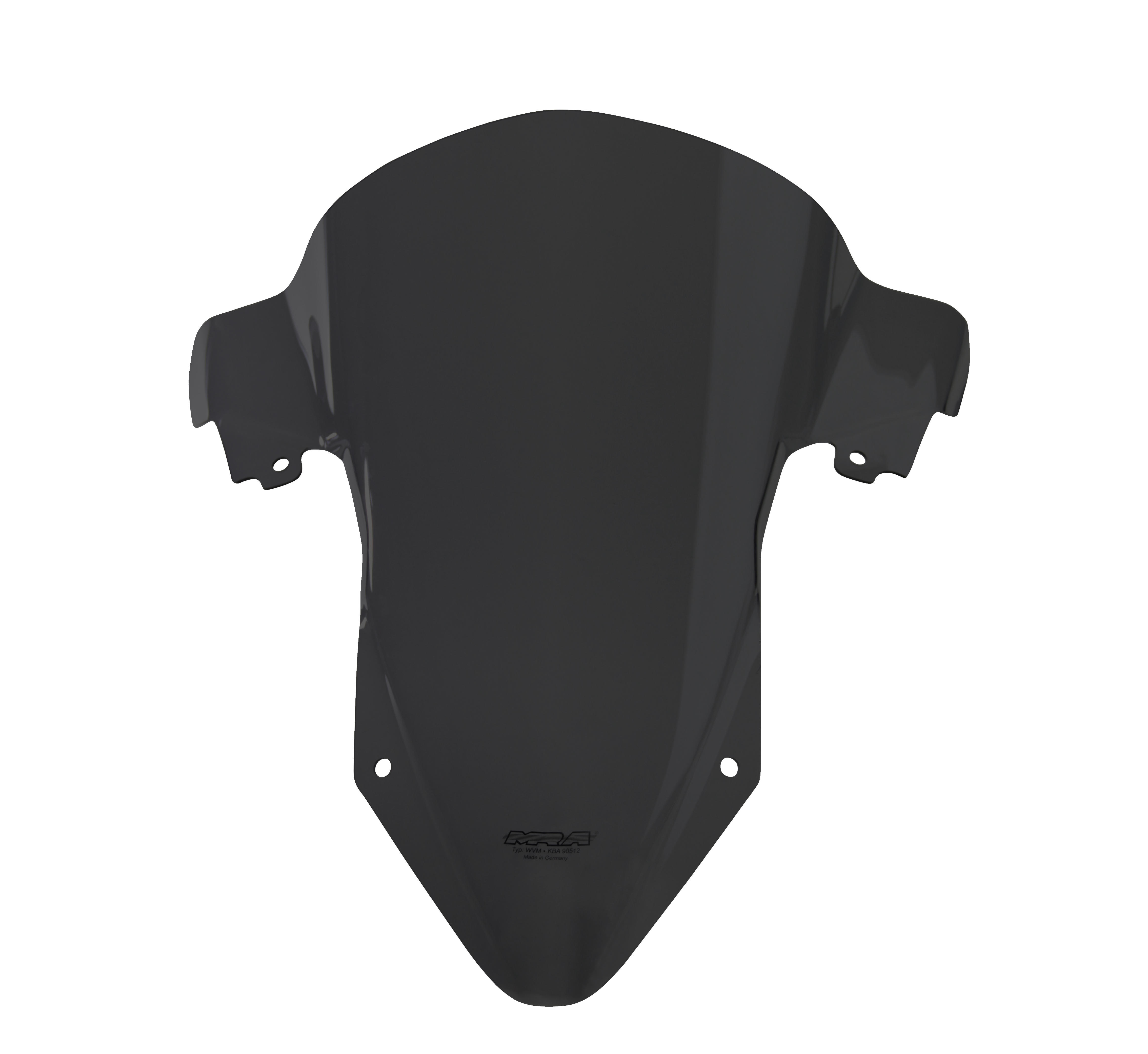 Racingscheibe schwarz "R" 2019-S1000 RR Original MRA