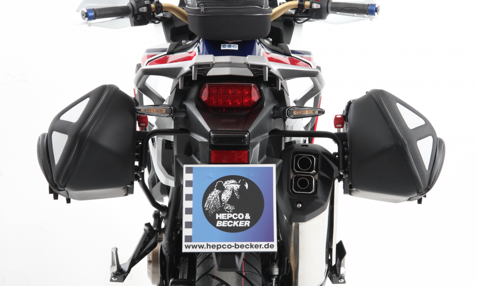 C-Bow Seitenträger schwarz für Honda CRF 1000 Africa Twin (16-17) Hepco & Becker