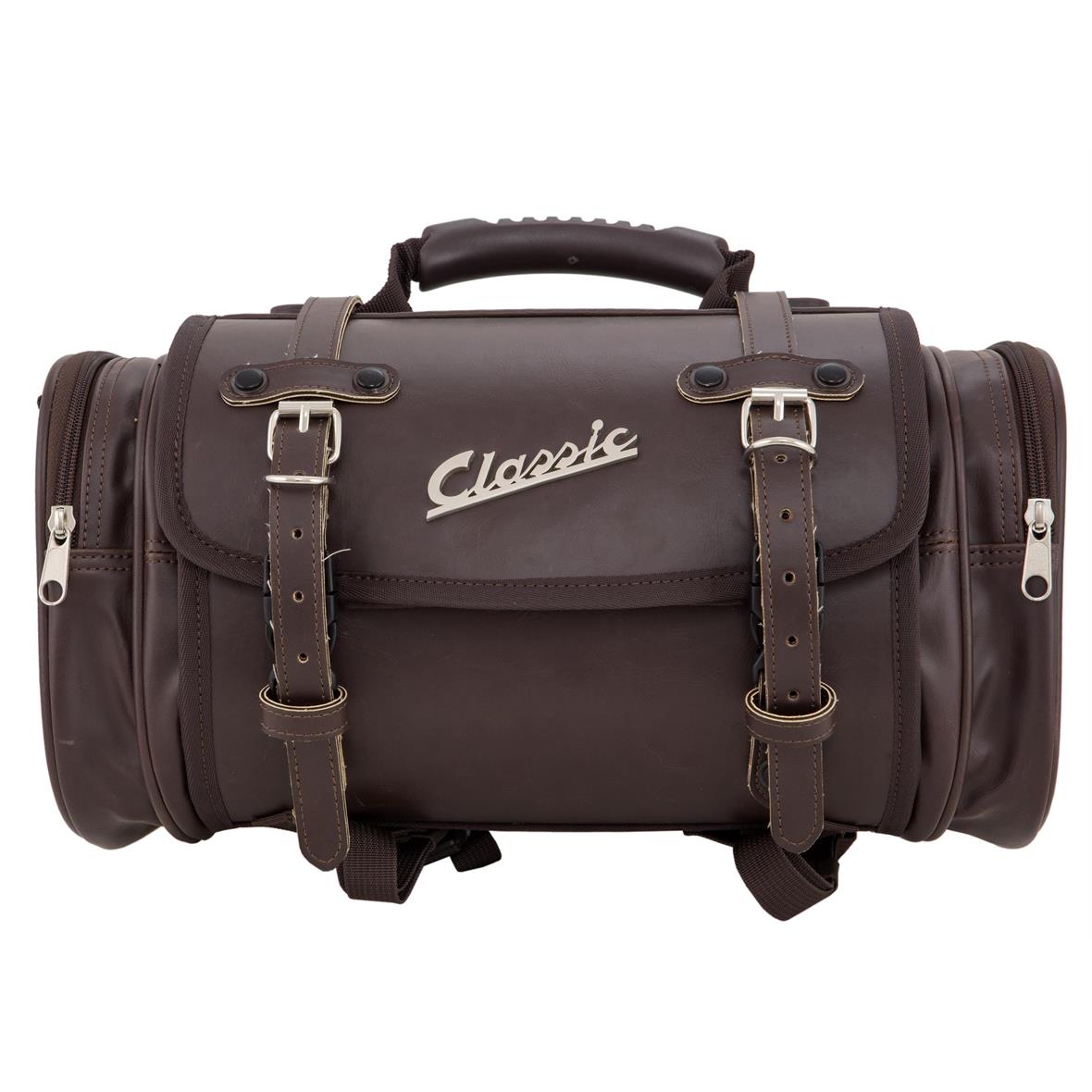 Tasche "Classic" klein für Vespa - dunkelbraun, Kunstleder