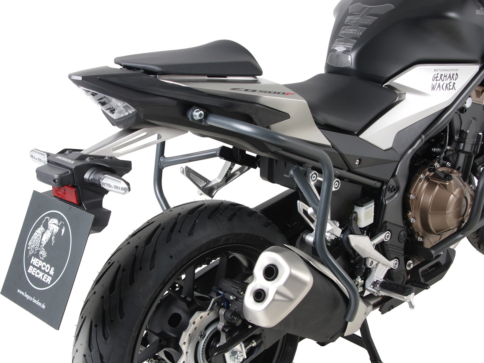 Heckschutzbügel anthrazit für Honda CB 500 F (19-23) Hepco & Becker
