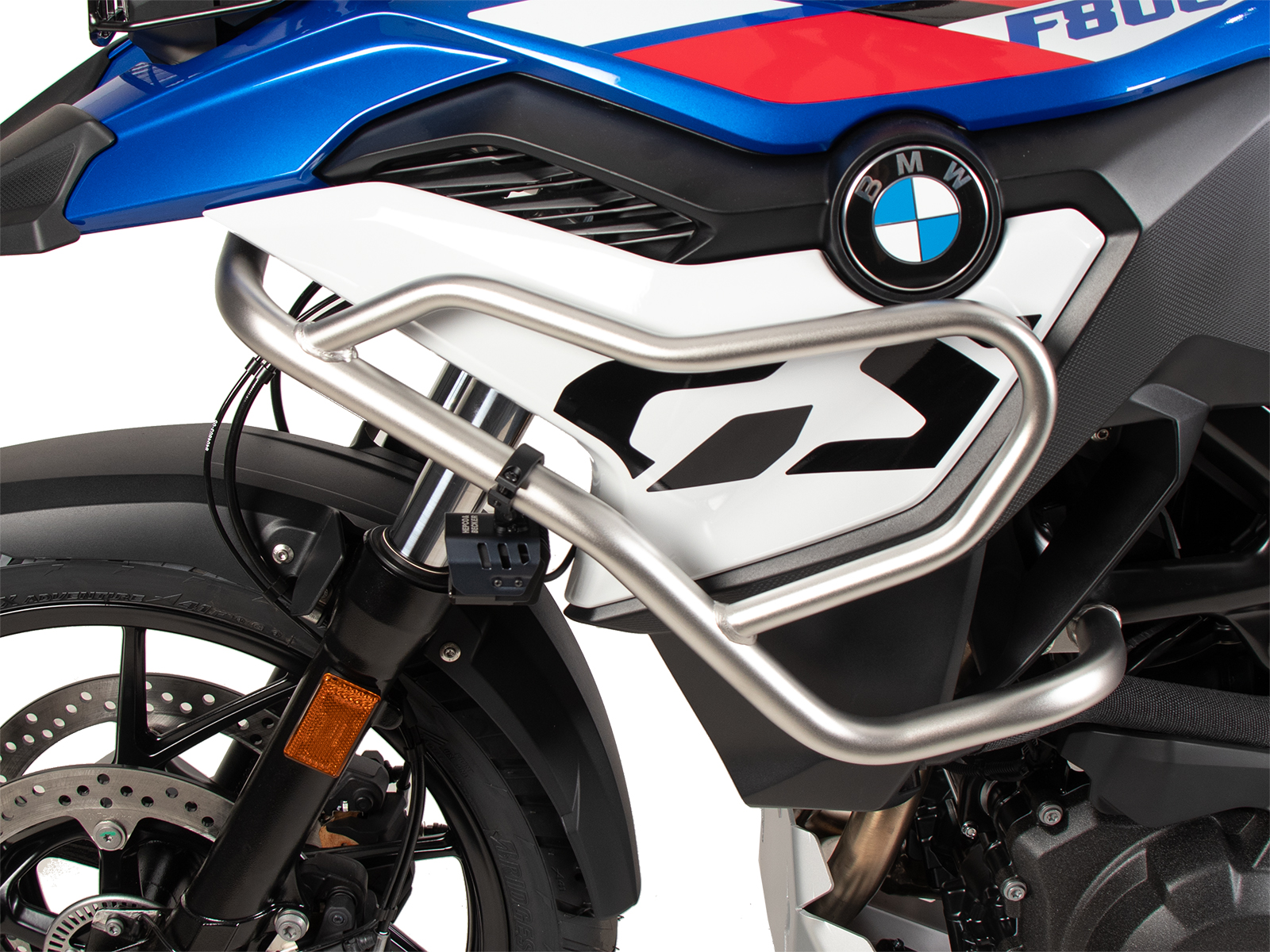 Tankschutzbügel Edelstahl für BMW F 800 GS (24-) Hepco & Becker