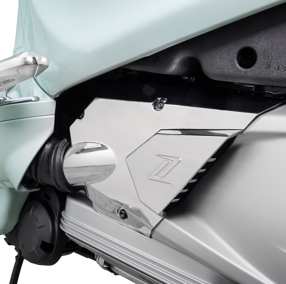 Abdeckung  Lufteinlass, Variodeckel für Vespa Primavera/​Sprint/​GTS/​GTS Super, chrom