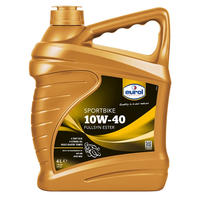 Eurol Motoröl 4-Takt, 4 l, SAE 10W-40, Eurol Sportbike, vollsynthetisch