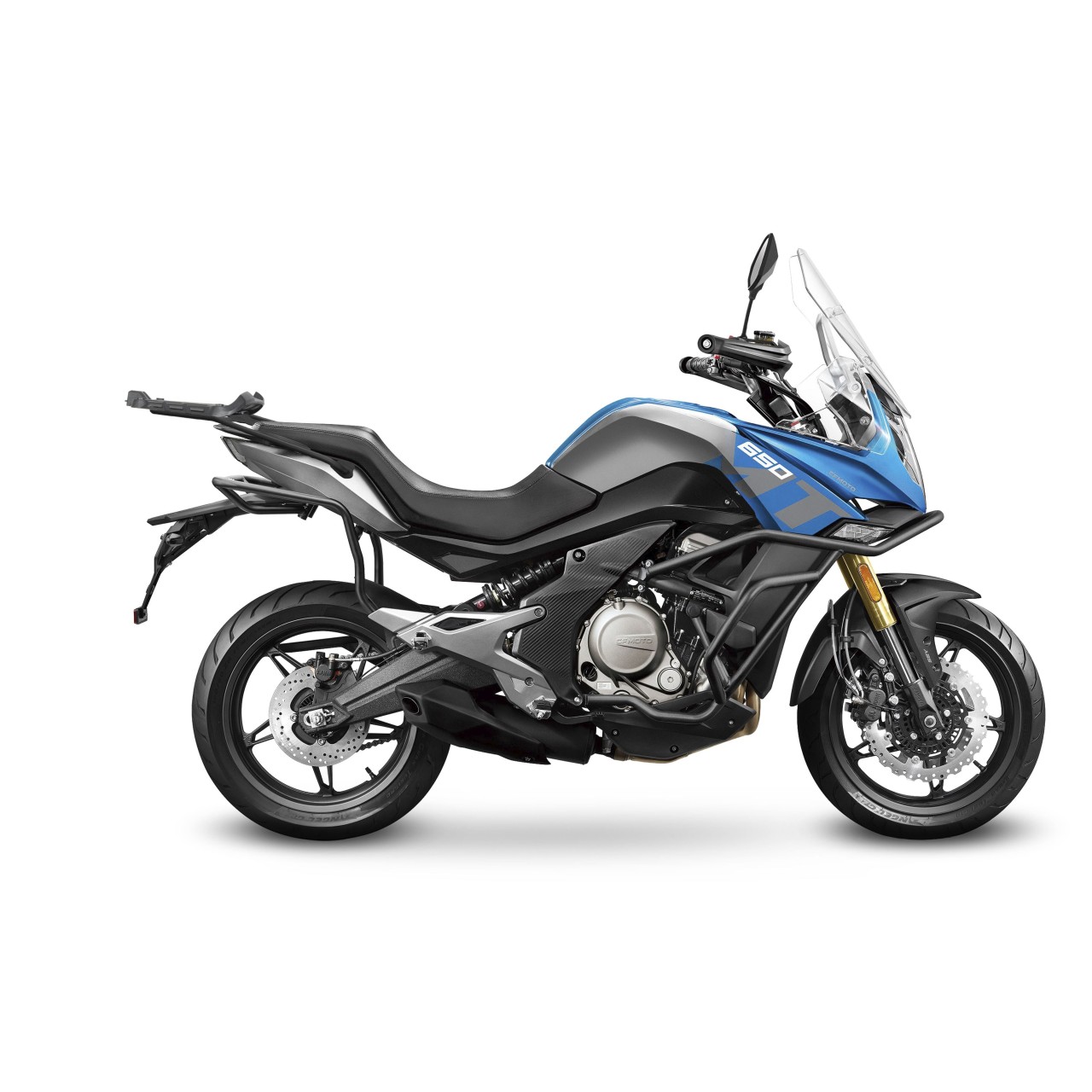 Shad Top Case Träger schwarz lackiert für CFMoto 650 MT (20-24) / 700 MT (23-24)