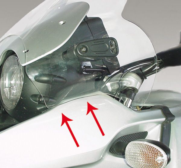 Windschutzscheibe Adventure Full Protection Typ für BMW R 1150 GS (00-03), klar