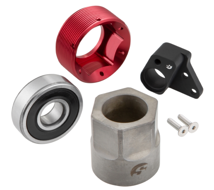Schwingarm für Rennauspuff, hinten für Vespa GTS/​GTS Super/​GTV 125-300ccm mit ABS, schwarz