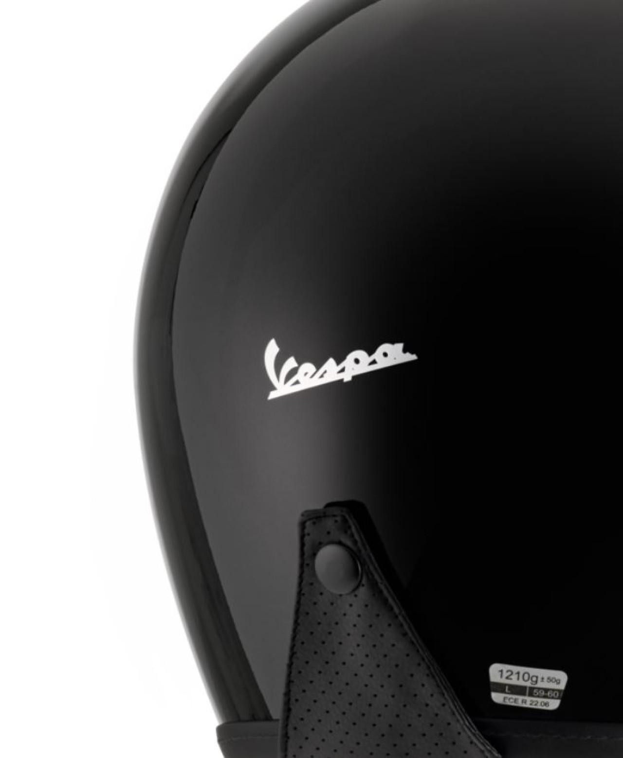 Vespa Jethelm Versilia schwarz