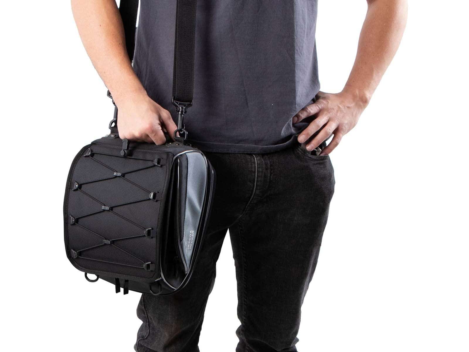 Hecktasche Street schwarz Hepco & Becker