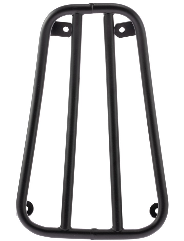 Gepäckträger Durchstieg für Vespa GTS/​GTS Super/​GTV/​GT 60/​GT L 125-300ccm 4T LC, schwarz matt