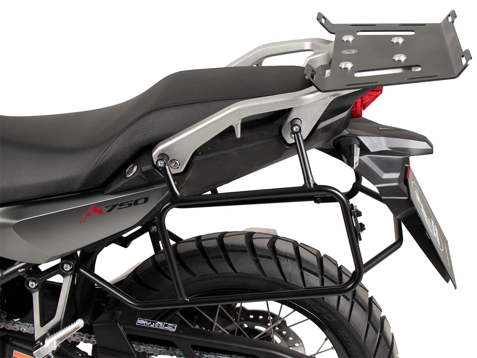 Seitenkofferträger festverschraubt schwarz für Honda XL 750 Transalp / E-Clutch (25-) Hepco & Becker