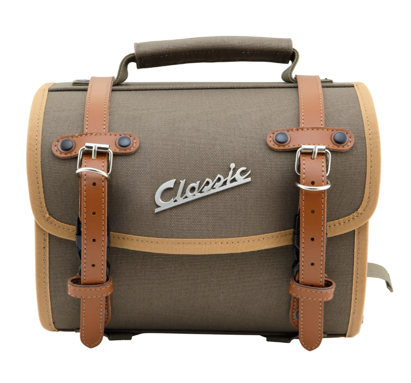 Tasche "Classic" klein für Vespa, Canvas, olive