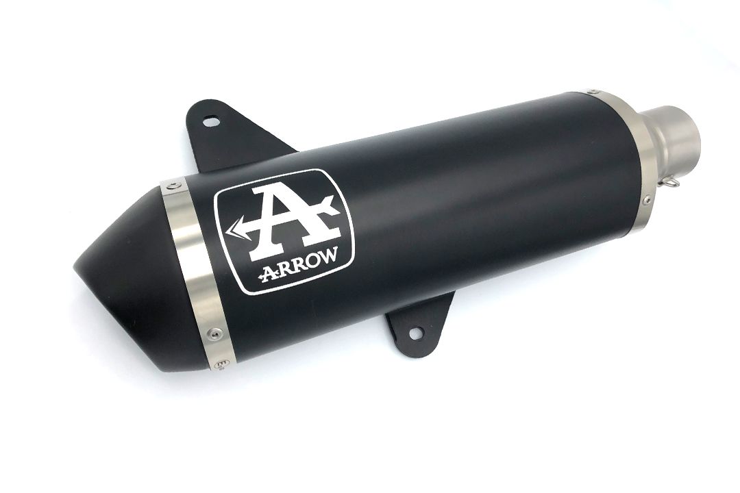 ARROW Auspuff DARK URBAN für Vespa GTS300 (17-)