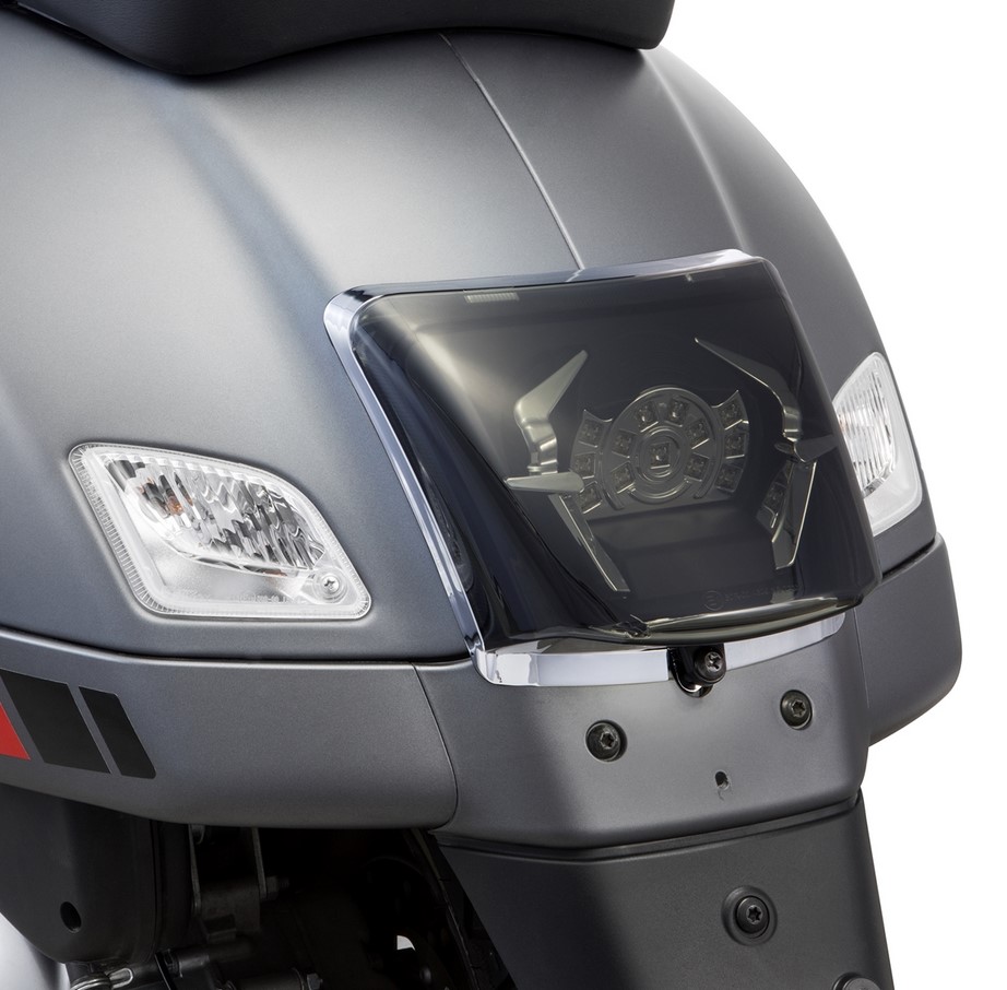 Rahmen Rücklicht Conversion für Vespa GTS/​GTS Super/​GTV 125-300ccm ('14-'18), chrom