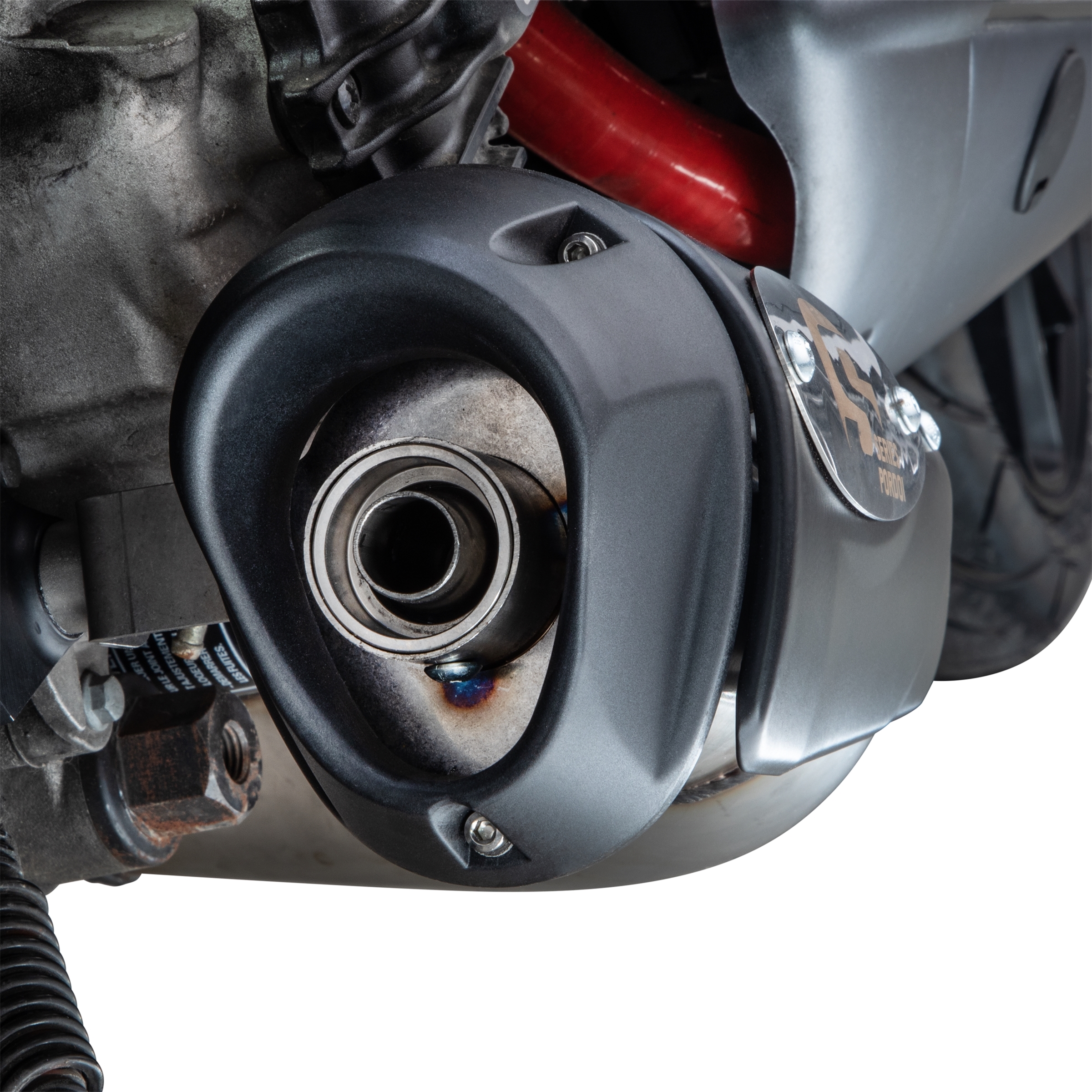 Rennauspuff für Vespa GTS/​GTS Super/​GTV/​GT 60 125-300ccm i.e., 4T, LC, Edelstahl
