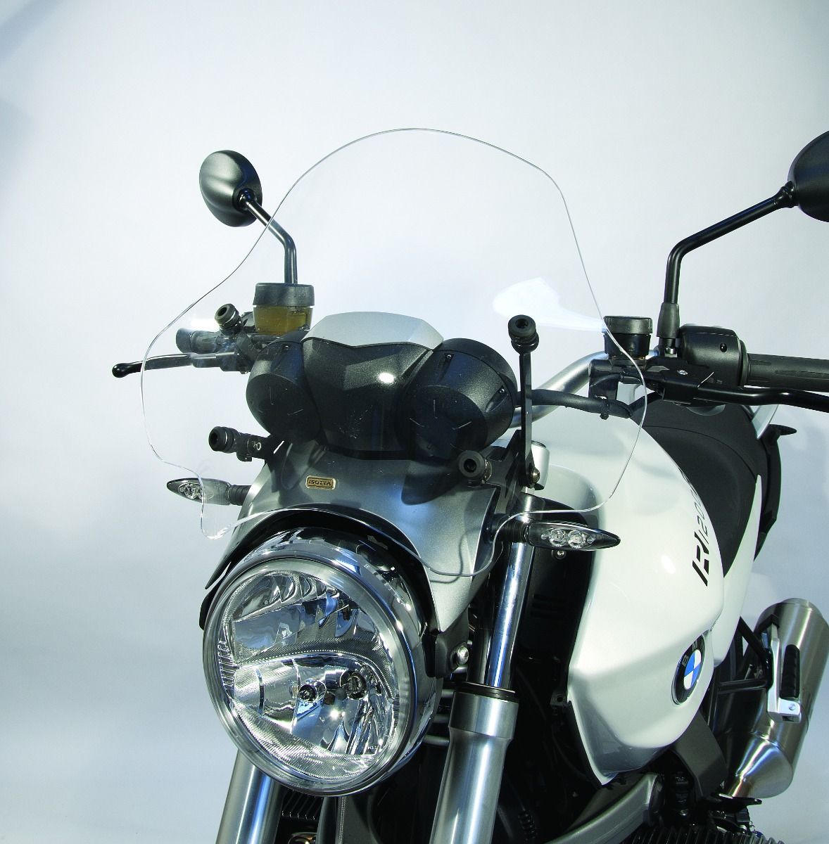 Windschutzscheibe "Summer", neigbar - Höhe 350 mm für BMW R 1200 R (11-14), klar