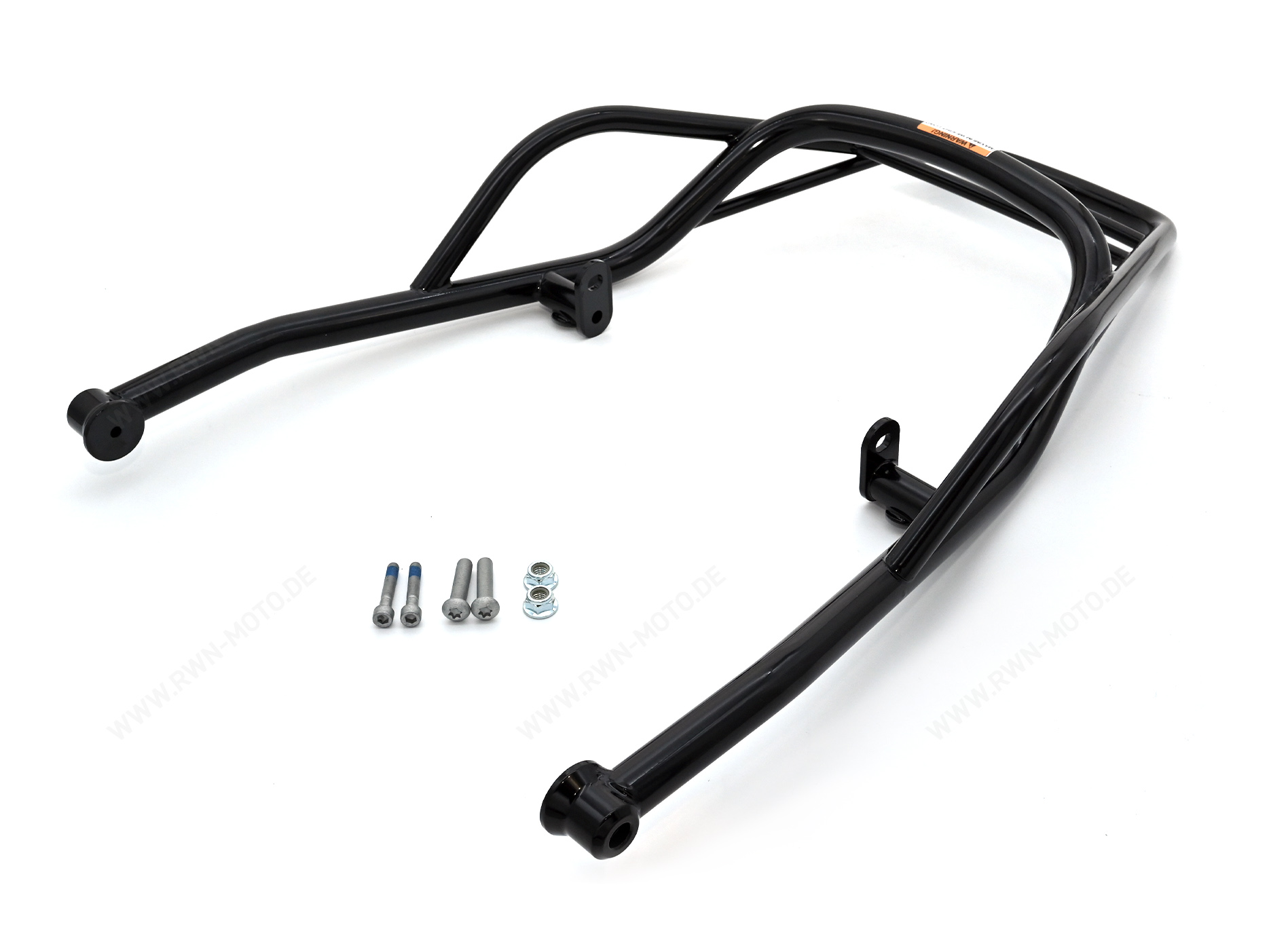 Gepäckträger, hinten, schwarz, starr für Moto Guzzi V7 850 2021-