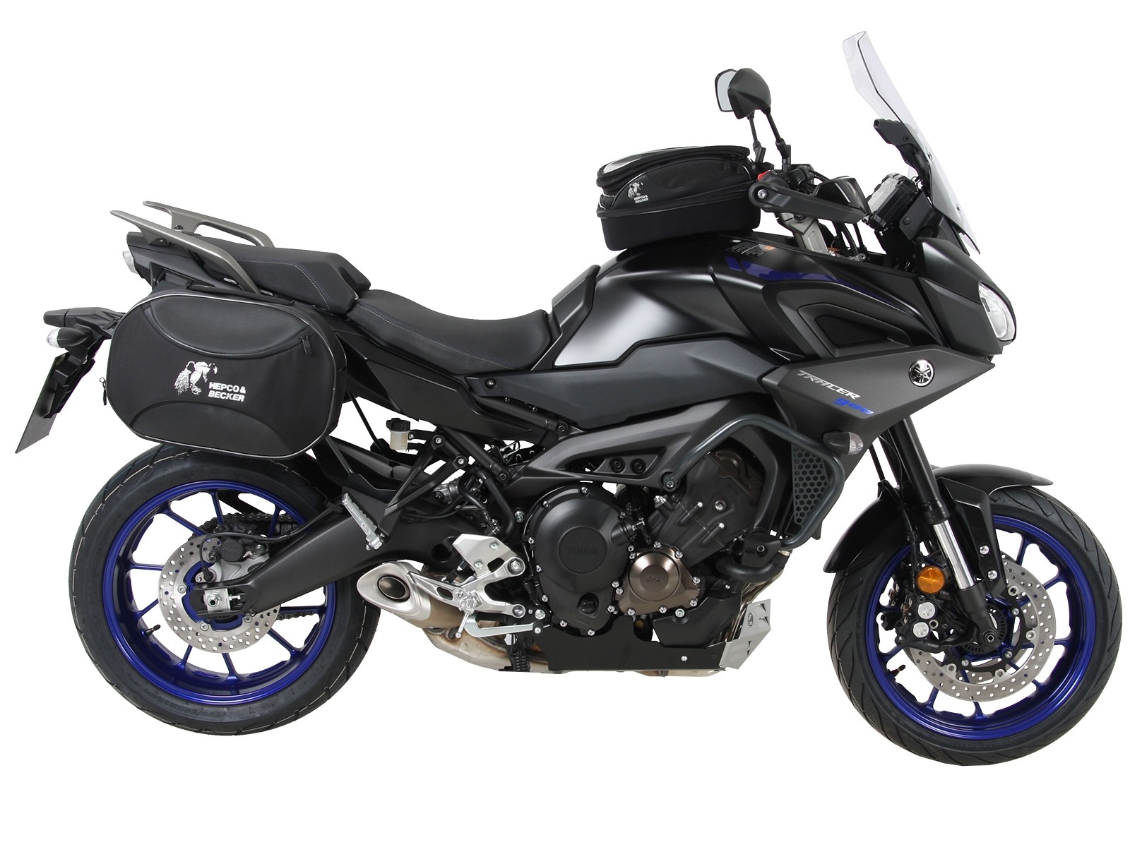 C-Bow Seitenträger anthrazit für Yamaha Tracer 900 / GT (Bj.18-) Hepco & Becker