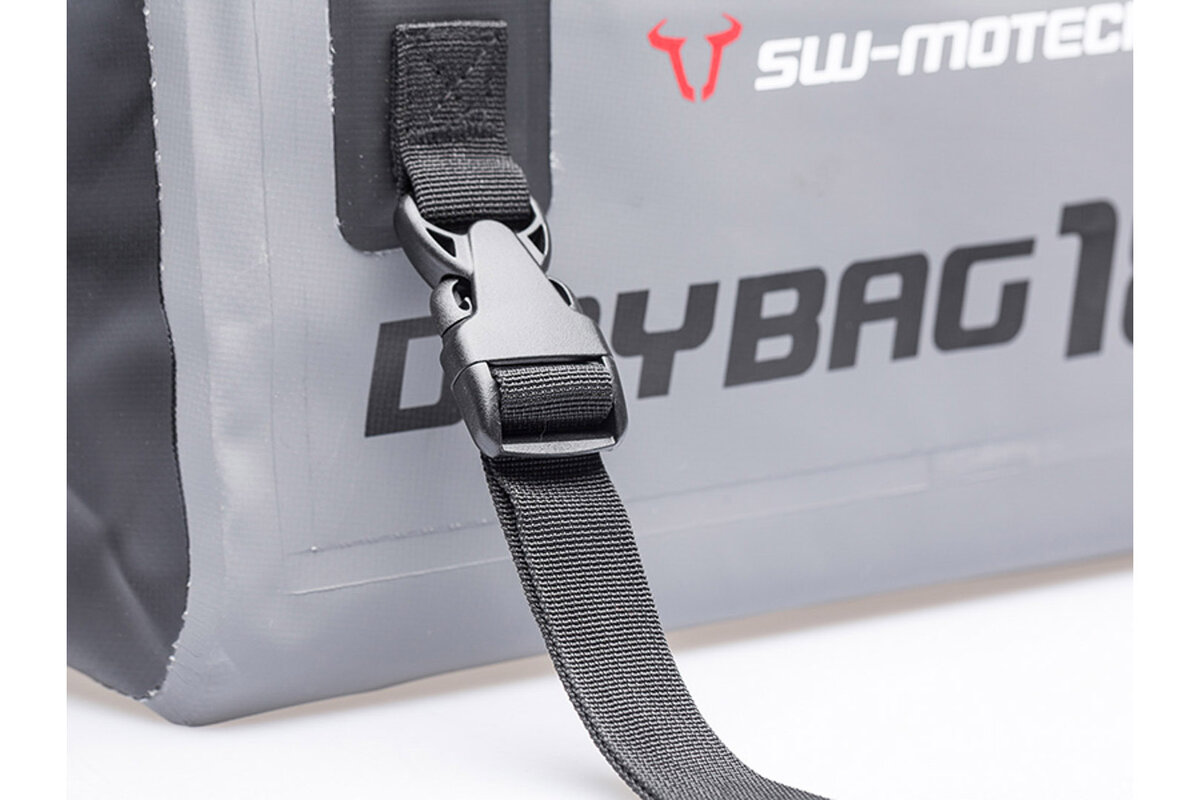 SW-Motech Drybag 180 Hecktasche für Aprilia NA 850 Mana, grau / schwarz