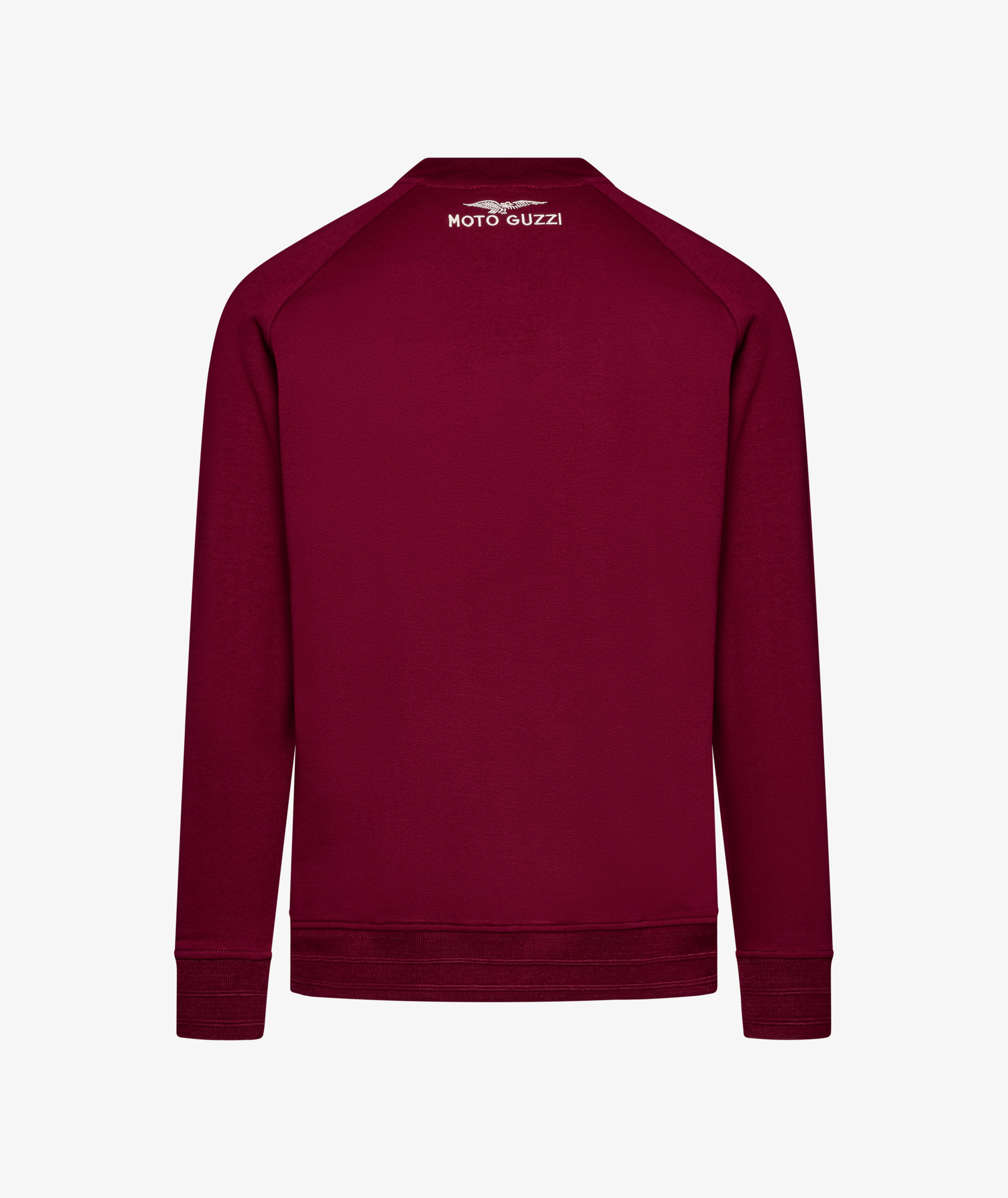 Moto Guzzi Sweatshirt Unisex „Heritage“ burgunderrot