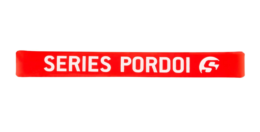 Gummiband "SERIES PORDOI" für Kotflügelnippel, rot