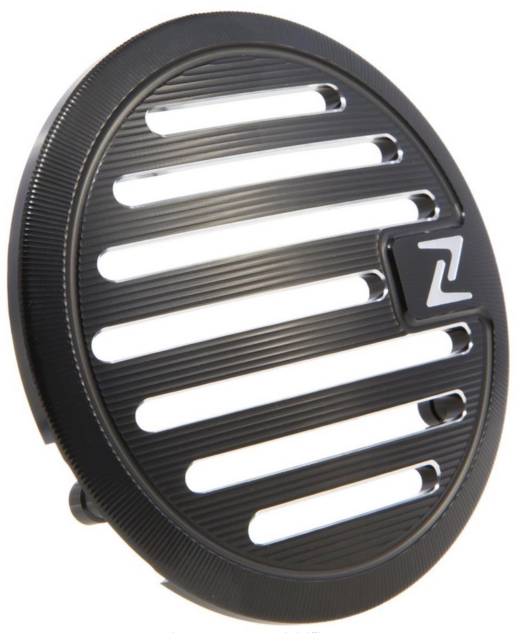 Abdeckung Variodeckel LEADER "Vintage" für Vespa, schwarz