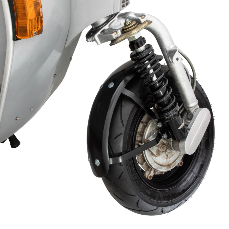 Kotflügel Garelli Race EVO II für Vespa PX 80-200ccm, GFK, schwarz