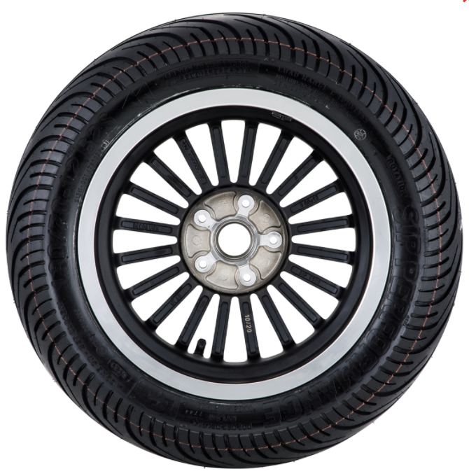 Komplettrad hinten 130/70-12 62S TL für Vespa GTS/​GTS Super/​GTV/​GT 60/​GT/​GT L