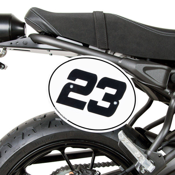 Nummerntafel für Yamaha XSR 700 - Barracuda