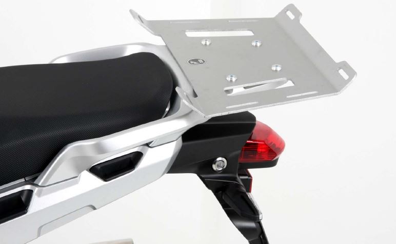 Gepäckbrückenverbreiterung silber für Honda VFR 1200 X Crosstourer (12-20) Hepco & Becker