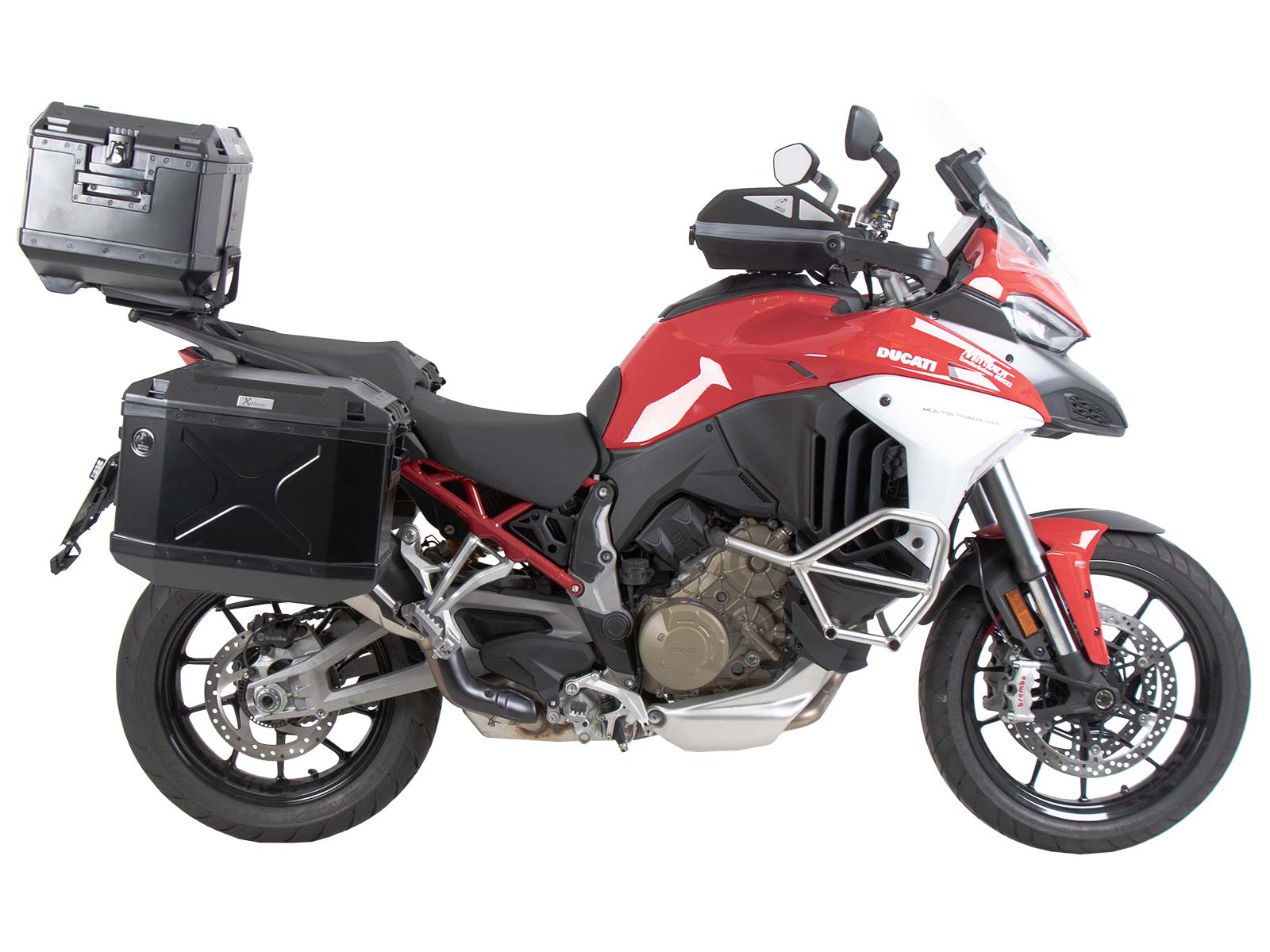 Alurack Topcaseträger für Ducati Multistrada V4/S/S Sport/Pikes Peak (21-24) /Rally (23-24)
