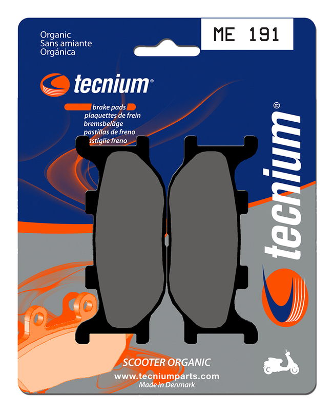 Tecnium Scooter Organische Bremsbeläge - ME191