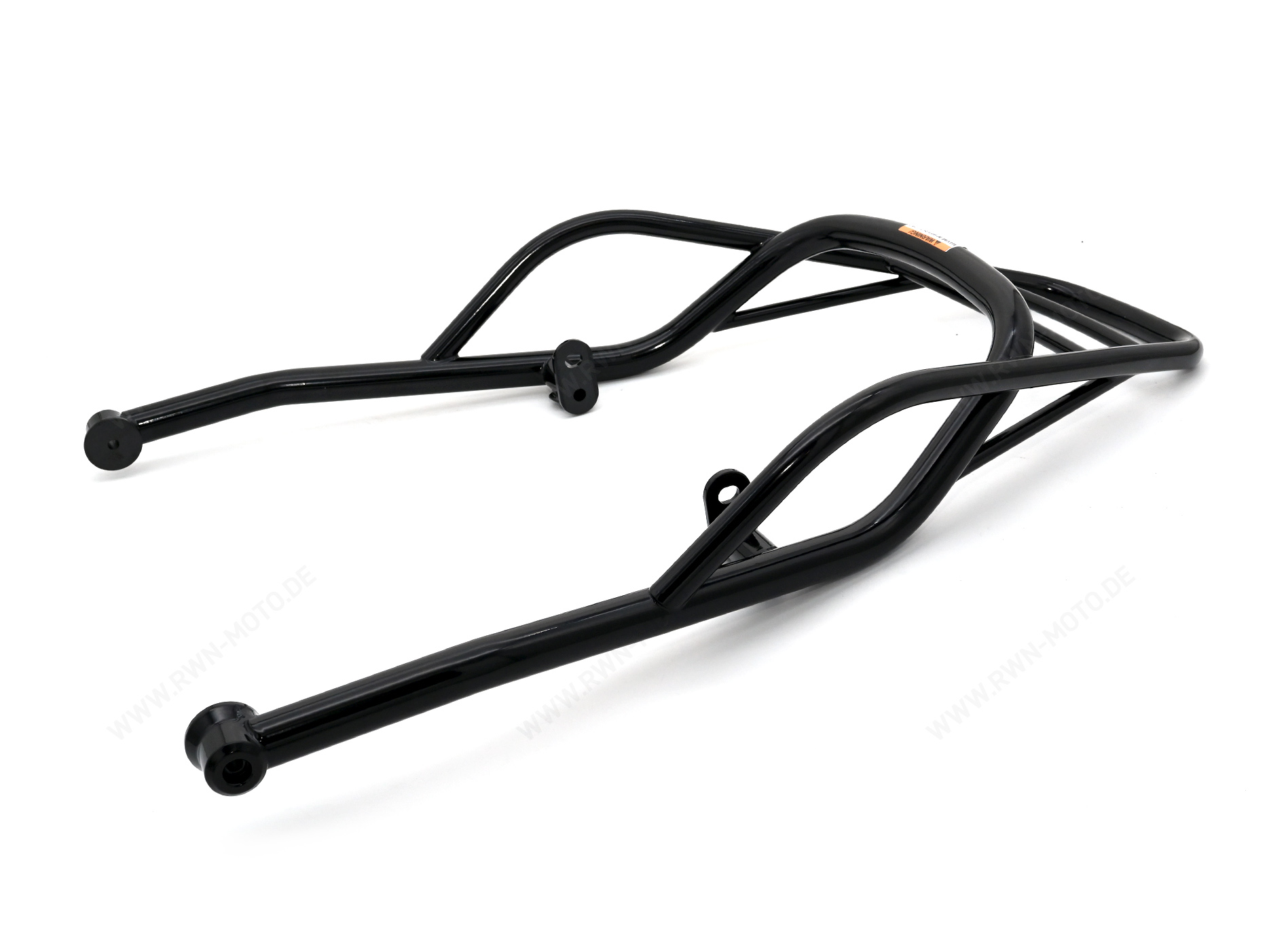 Gepäckträger, hinten, schwarz, starr für Moto Guzzi V7 850 2021-