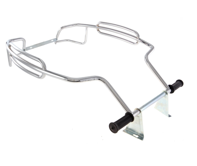 Sturzbügel Seitenhaube für Vespa PX 80-200ccm, chrom