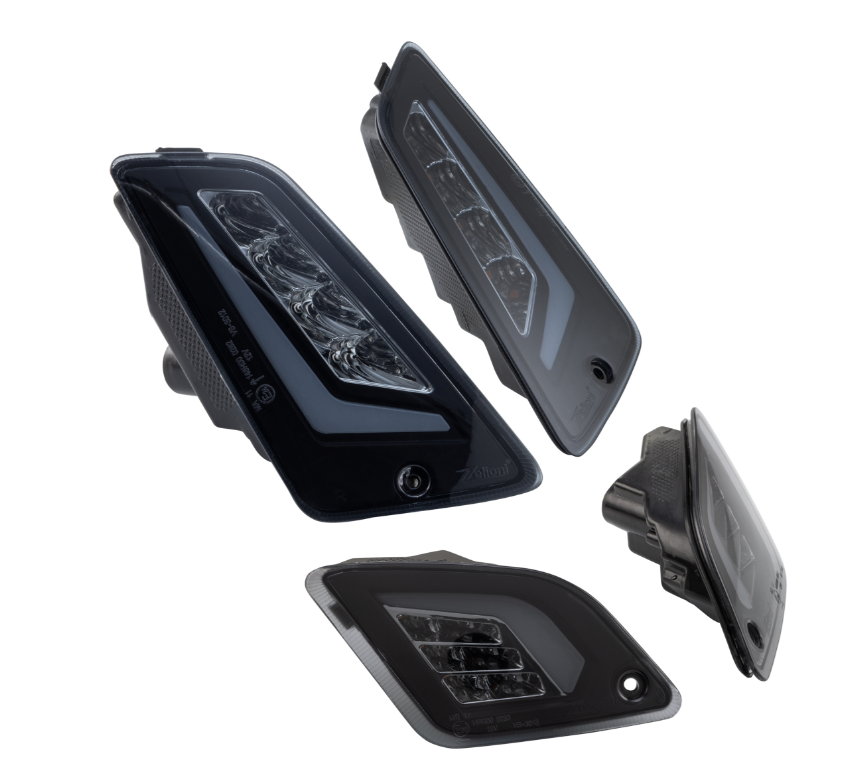 Blinker Kit ZELIONI vorne & hinten für Vespa GTS/​GTS Super/​GTV 125-300ccm, getönt