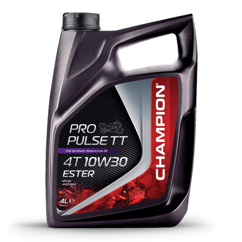 CHAMPION®  Pro Pulse TT 4T 10W-30 Ester Motoröl - 4 Liter BMW F 650 ST Strada (1993-2000)