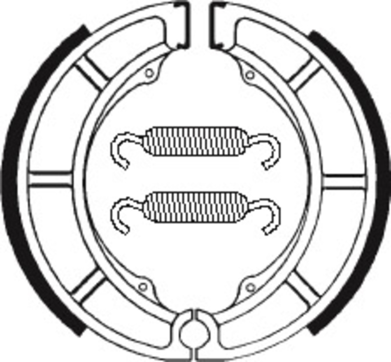 Tecnium Street/ATV Organische Bremsbacken - BA052