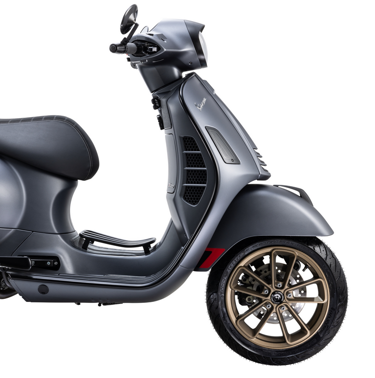 Felge vorne/hinten 13” für Vespa GTS/​GTS Super/​GTV/​GT 60/​GT/​GT L 125-300ccm, bronze matt