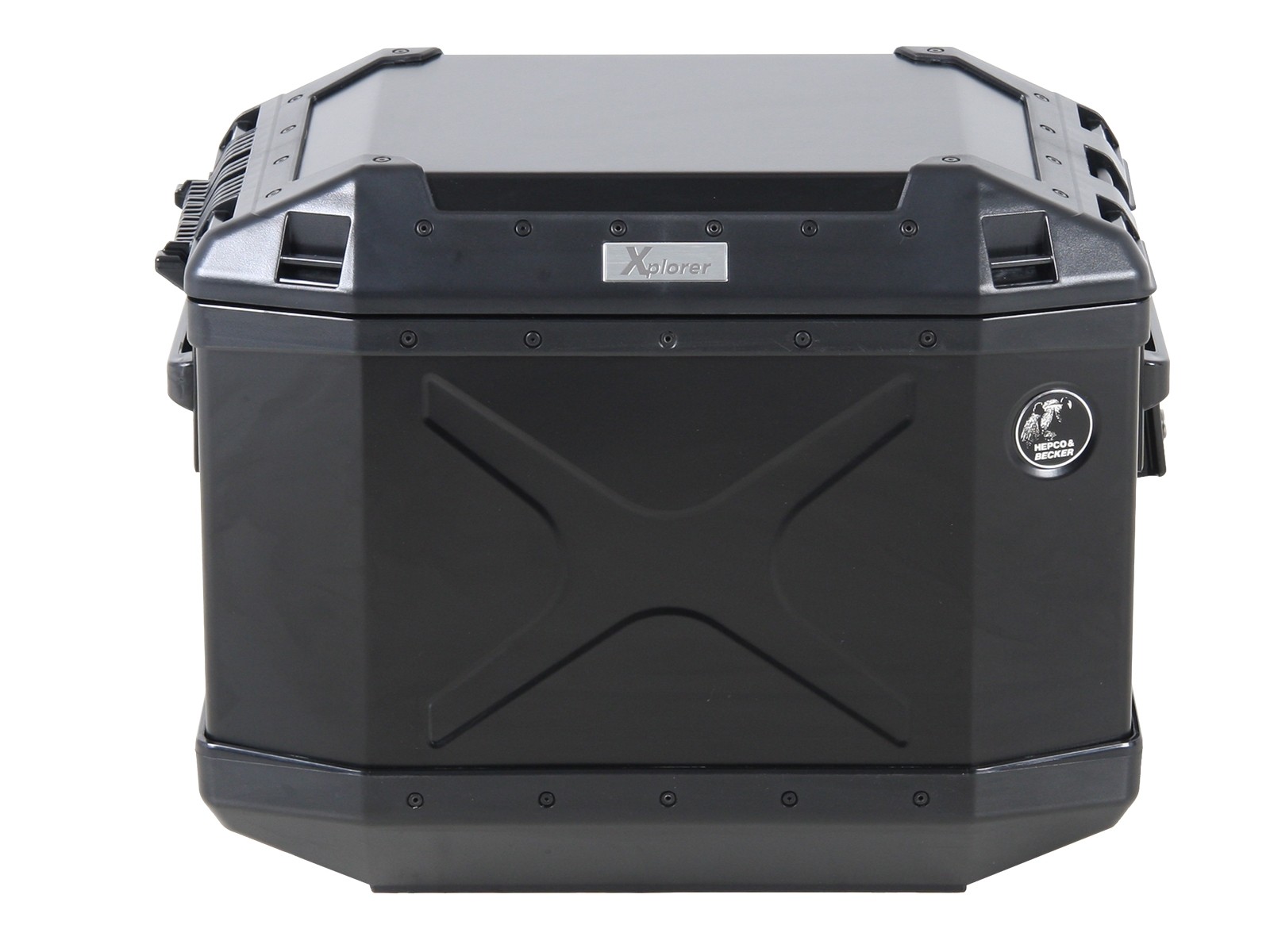 Seitenkoffer Alu Xplorer 40 black Hepco & Becker