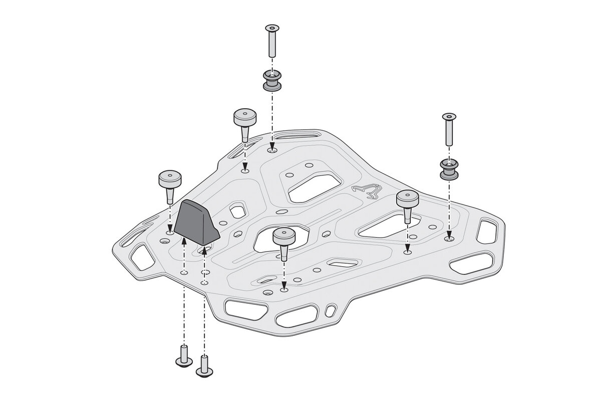 SW-Motech DUSC L Topcase-System 41L für Honda XL 750 Transalp (23-)