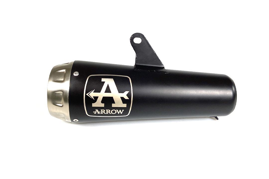 ARROW Auspuff PRO-RACING Edelstahl schwarz für Honda CB500F Modelljahr 2016-