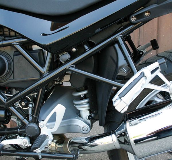 Hinterer Spritzschutz für BMW R 1200 R (06-10), Kunststoff, schwarz