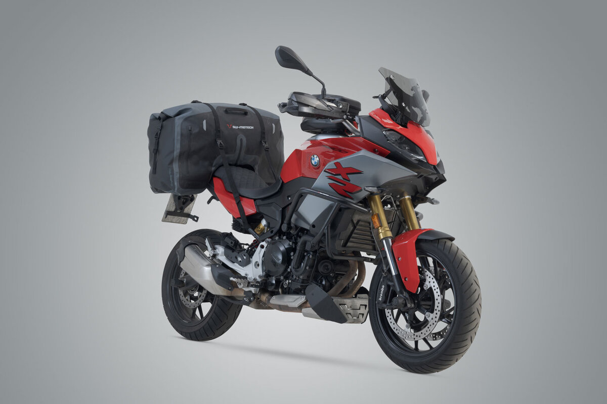 SW-Motech Drybag 700 Hecktasche für Ducati Multistrada 1200 /S /Enduro, grau / schwarz