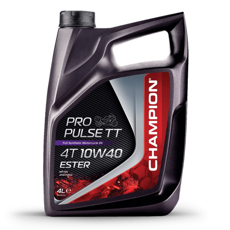 CHAMPION®  Pro Pulse TT 4T 10W-40 Ester Motoröl - 4 Liter BMW F 650 GS (800 cc) (2011-2012)